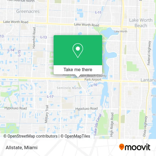 Allstate map