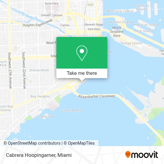 Cabrera Hoopingarner map