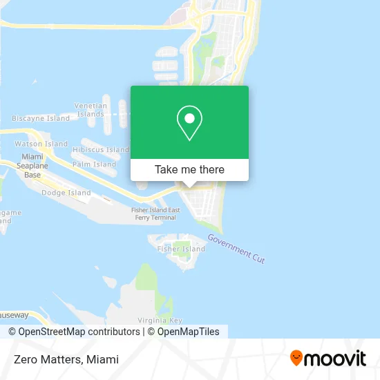 Zero Matters map