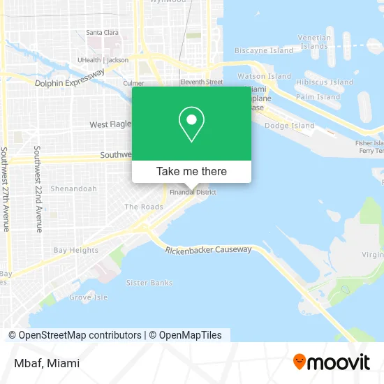 Mbaf map