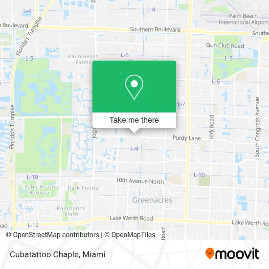 Cubatattoo Chaple map