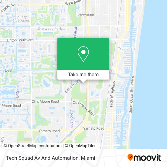 Tech Squad Av And Automation map