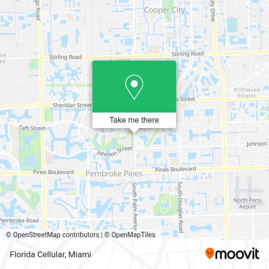 Florida Cellular map