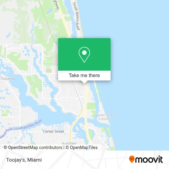 Toojay's map