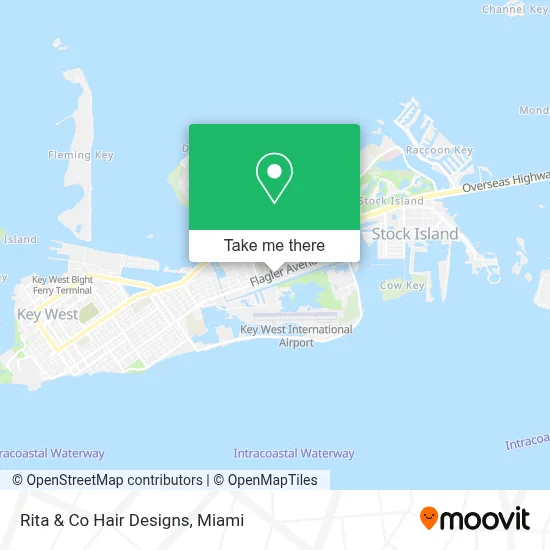 Rita & Co Hair Designs map