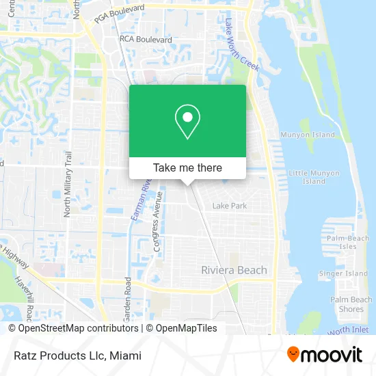 Ratz Products Llc map