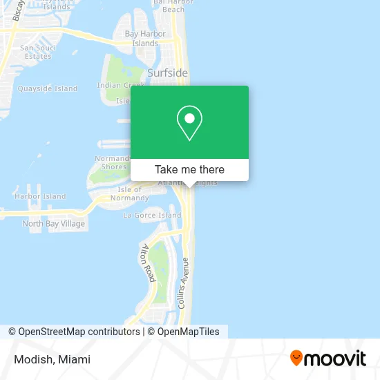 Modish map