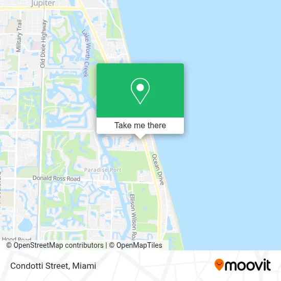 Via Condotti map
