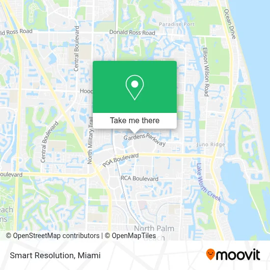 Smart Resolution map