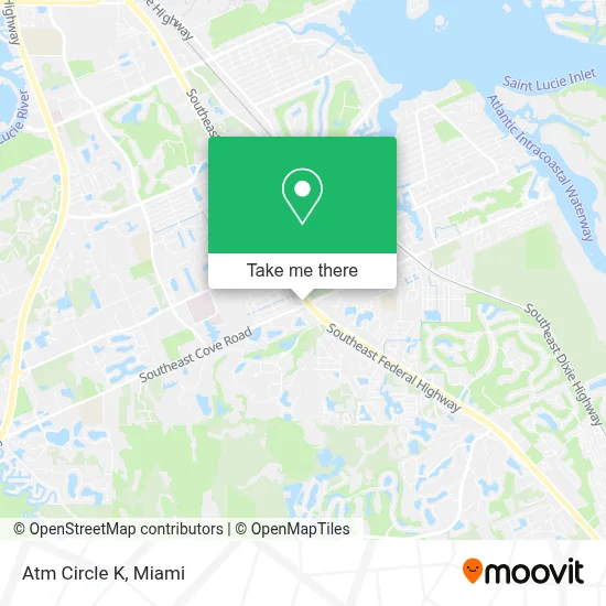Atm Circle K map
