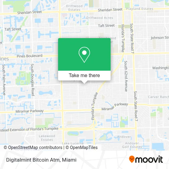 Digitalmint Bitcoin Atm map