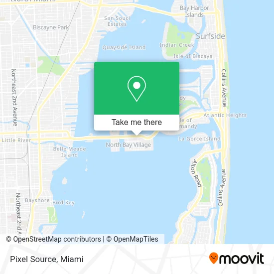 Pixel Source map