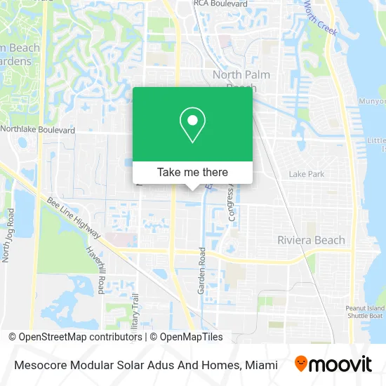 Mesocore Modular Solar Adus And Homes map