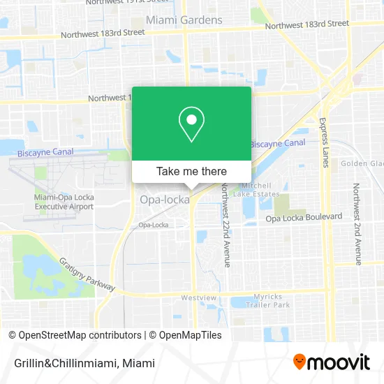 Grillin&Chillinmiami map