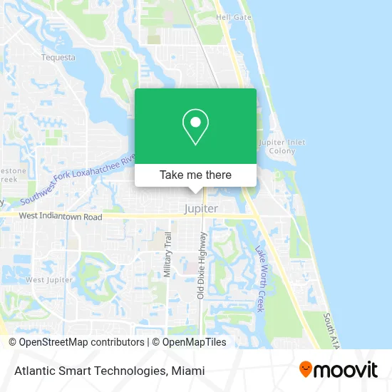 Atlantic Smart Technologies map