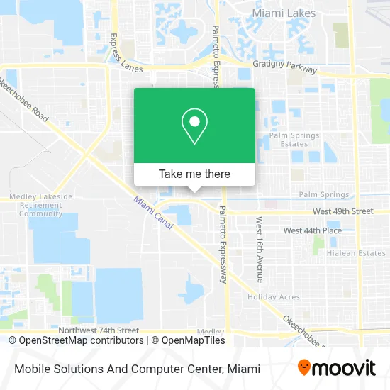 Mobile Solutions And Computer Center map