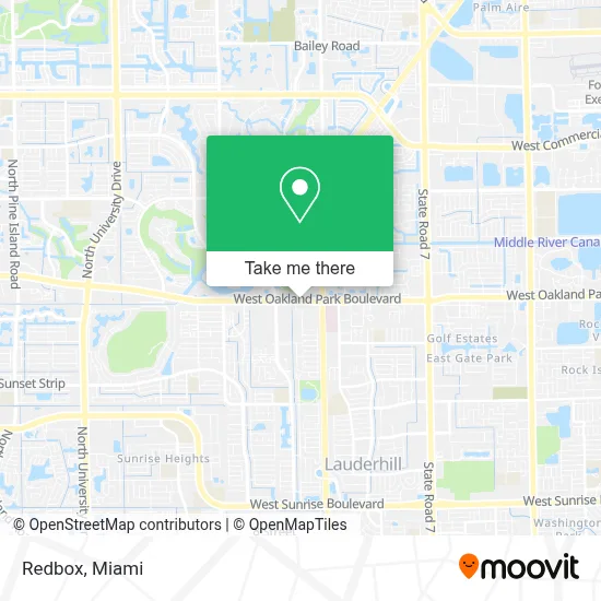 Redbox map