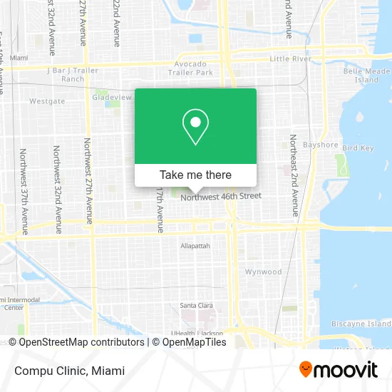 Compu Clinic map