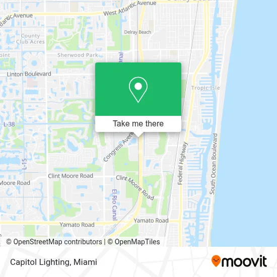 Capitol Lighting map