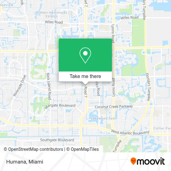Humana map