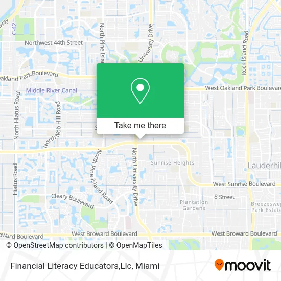 Financial Literacy Educators,Llc map
