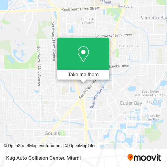 Kag Auto Collision Center map