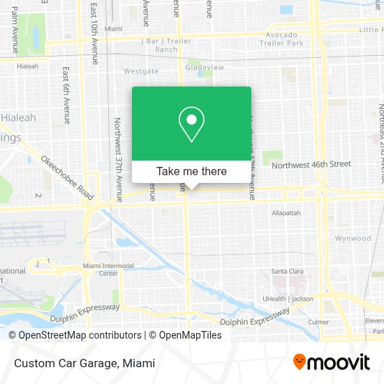 Custom Car Garage map