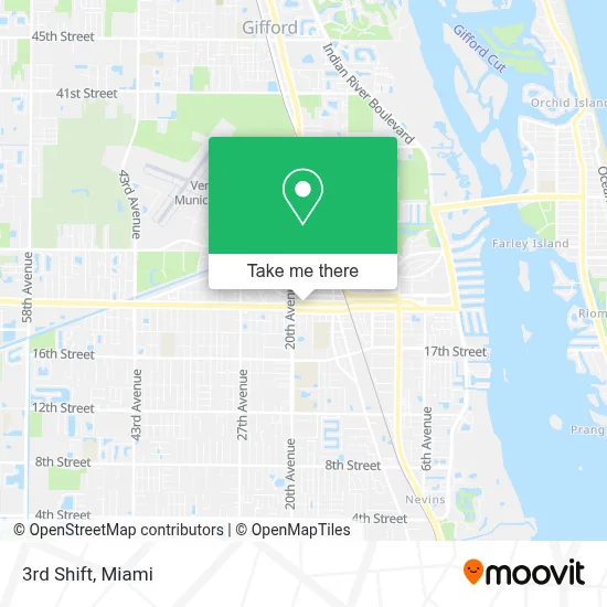 3rd Shift map