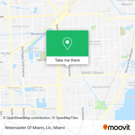 Webmaster Of Miami, Llc map