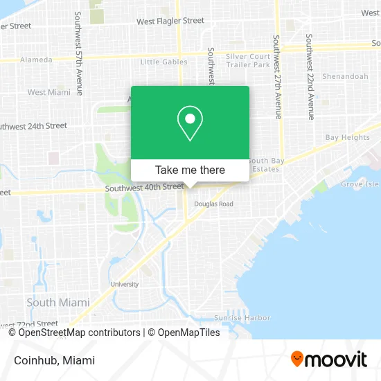 Coinhub map