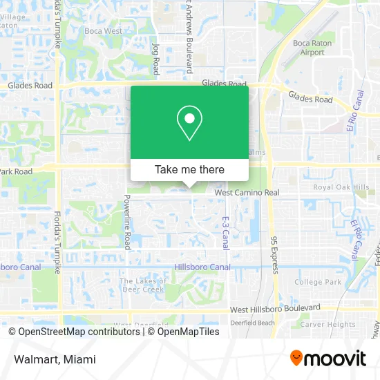 Walmart map