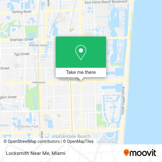 Locksmith Near Me map