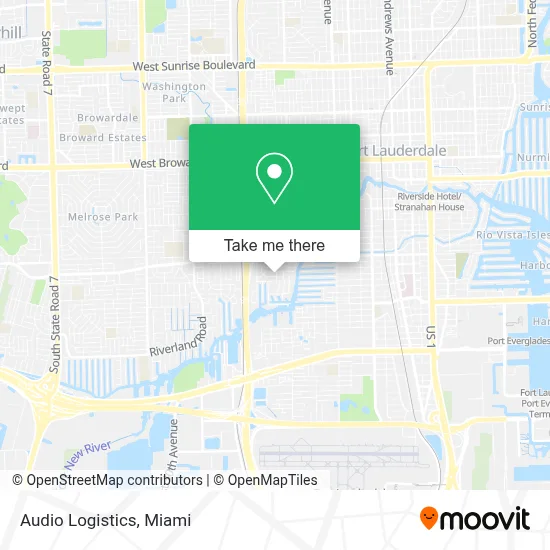 Audio Logistics map