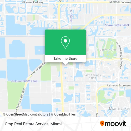 Cmp Real Estate Service map