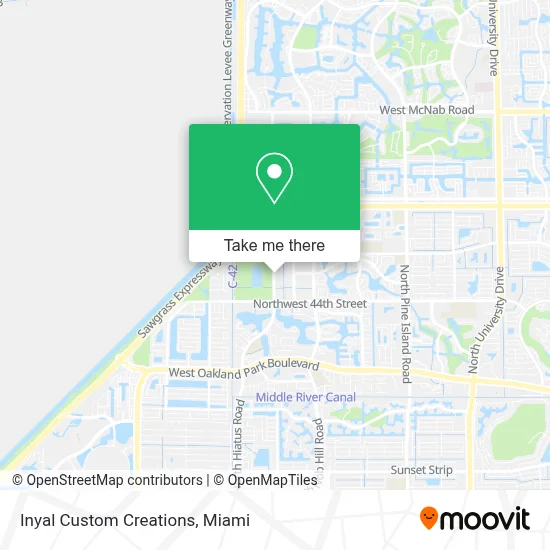 Inyal Custom Creations map