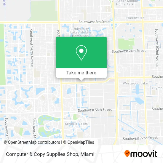 Computer & Copy Supplies Shop map