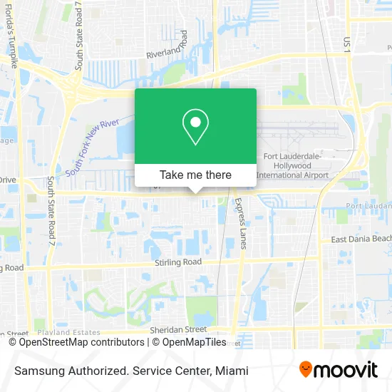Samsung Authorized. Service Center map