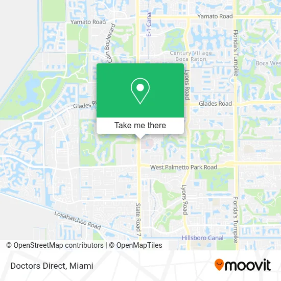 Doctors Direct map