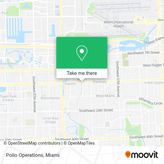 Pollo Operations map