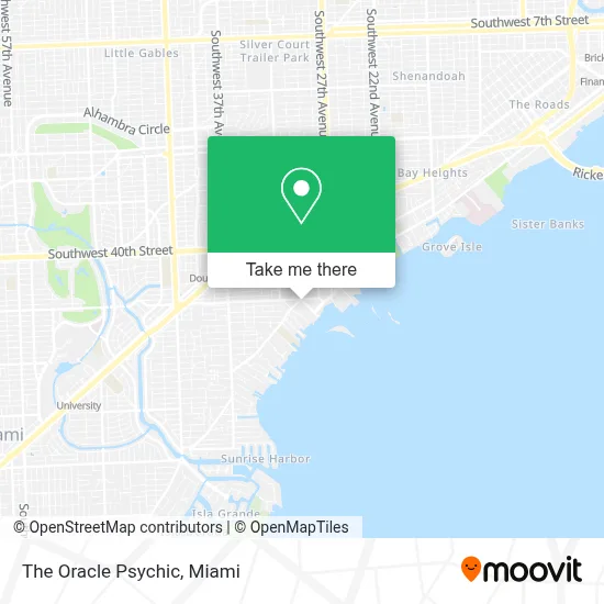 The Oracle Psychic map