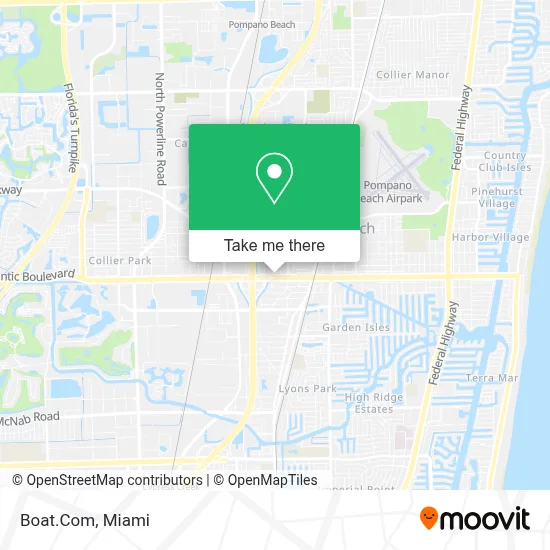 Boat.Com map