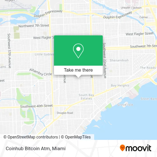 Coinhub Bitcoin Atm map