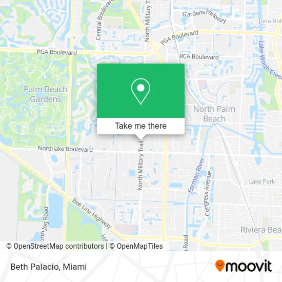 Beth Palacio map