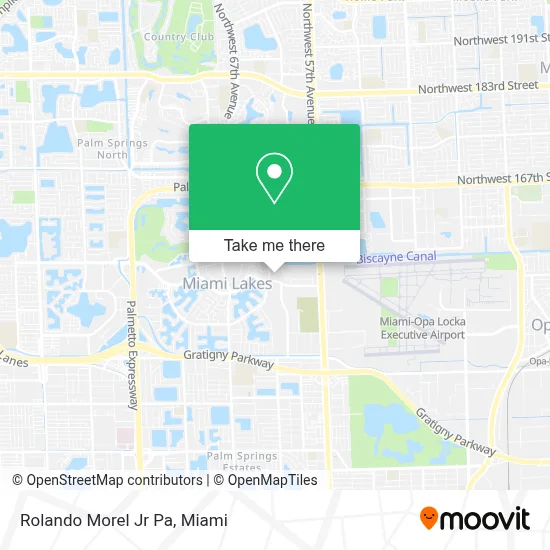 Rolando Morel Jr Pa map