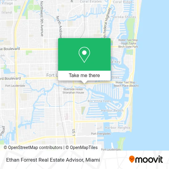 Ethan Forrest Real Estate Advisor map