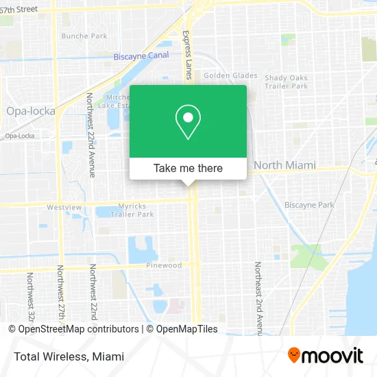 Total Wireless map