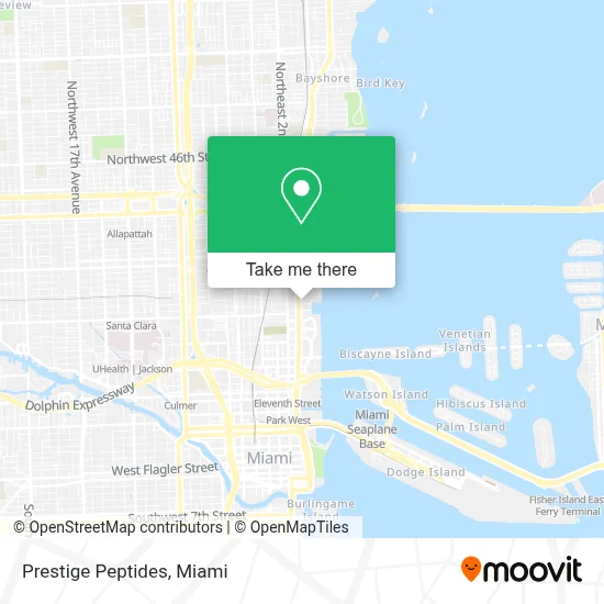 Prestige Peptides map