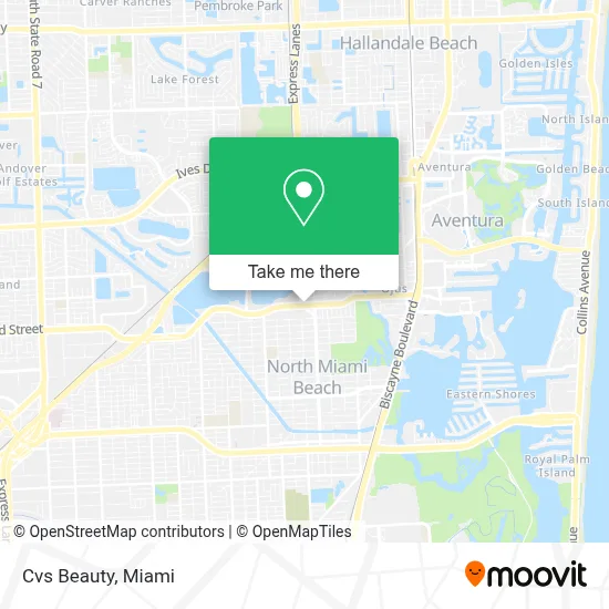 Cvs Beauty map