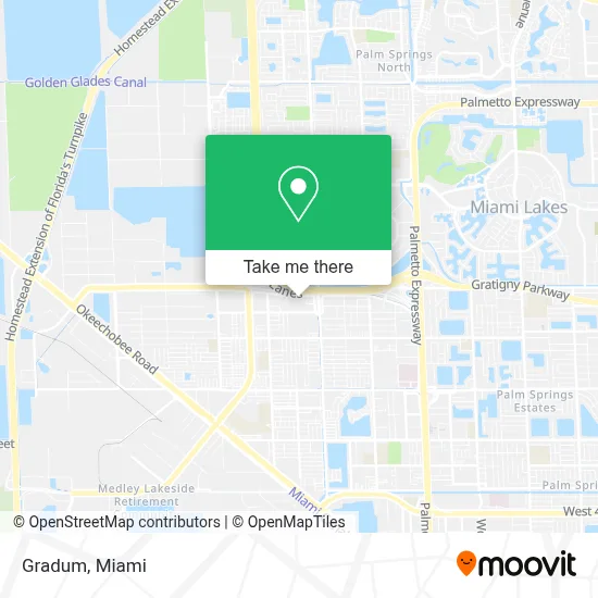 Gradum map