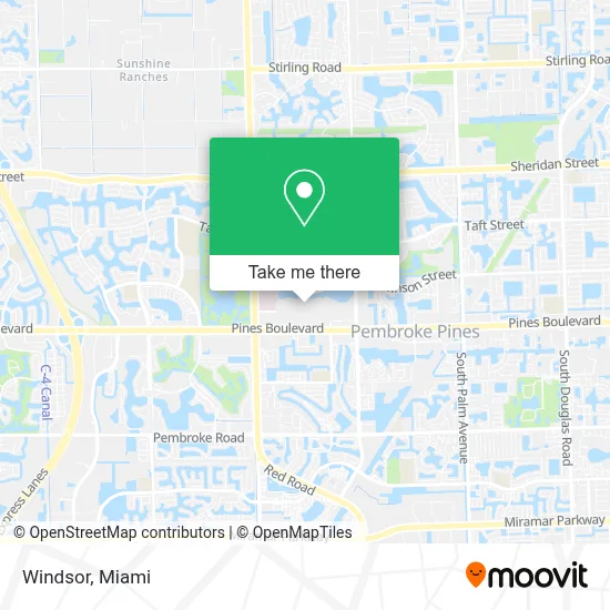 Windsor map